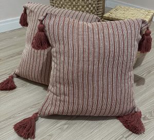 Almofada/Capa Pompom Algodão Comum